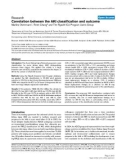 Báo cáo y học: Correlation between the AKI classification and outcome