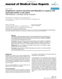 Báo cáo khoa hoc: Anaphylactic reaction associated with Ranitidine in a patient with acute pancreatitis: a case report