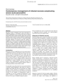 Báo cáo khoa học: Contemporary management of infected necrosis complicating severe acute pancreatitis