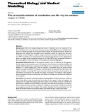 Báo cáo y học: The terrestrial evolution of metabolism and life – by the numbers