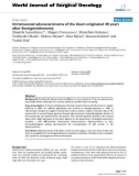 Báo cáo khoa học: Intramucosal adenocarcinoma of the ileum originated 40 years after ileosigmoidostomy