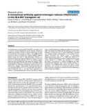 Báo cáo y học: A monoclonal antibody against kininogen reduces inflammation in the HLA-B27 transgenic rat