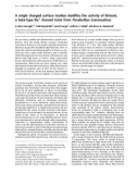 Báo cáo Y học: A single charged surface residue modiﬁes the activity of ikitoxin, a beta-type Na+ channel toxin from Parabuthus transvaalicus