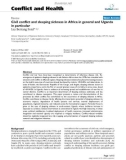 Báo cáo y học: Civil conflict and sleeping sickness in Africa in general and Uganda in particular