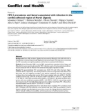 Báo cáo y học: HIV-1 prevalence and factors associated with infection in the conflict-affected region of North Uganda