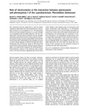 Báo cáo Y học: Role of electrostatics in the interaction between plastocyanin and photosystem I of the cyanobacterium Phormidium laminosum