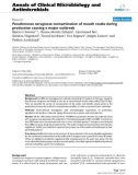 Báo cáo sinh học: Pseudomonas aeruginosa contamination of mouth swabs during production causing a major outbreak