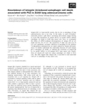 Báo cáo khoa học: Knockdown of integrin b4-induced autophagic cell death associated with P53 in A549 lung adenocarcinoma cells