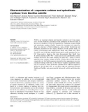 Báo cáo khoa học: Characterization of L-aspartate oxidase and quinolinate synthase from Bacillus subtilis