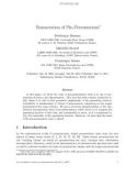 Báo cáo toán học: Enumeration of Pin-Permutations