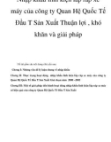 Luận văn: Nhập khẩu linh kiện lắp ráp xe máy của công ty Quan Hệ Quốc Tế Đầu T Sản Xuất Thuận lợi , khó khăn và giải pháp