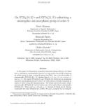 Báo cáo toán học: On STD6[18, 3]'s and STD7[21, 3]'s admitting a semiregular automorphism group of order 9