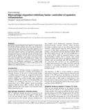 Báo cáo y học: Macrophage migration inhibitory factor: controller of systemic inflammation