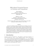 Báo cáo toán học: Shift-Induced Dynamical Systems on Partitions and Compositions Brian Hopkins