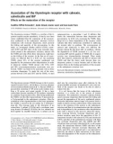 Báo cáo Y học: Association of the thyrotropin receptor with calnexin, calreticulin and BiP Effects on the maturation of the receptor