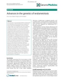 báo cáo khoa học: Advances in the genetics of endometriosis