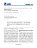 Báo cáo sinh học: Liaison amid disorder: non-native interactions may underpin long-range coupling in proteins