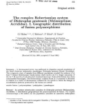 Báo cáo sinh học: The complex Robertsonian system of Dichroplus pratensis (Melanoplinae, Acrididae). I. Geographic distribution of fusion polymorphisms