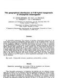 báo cáo khoa học: The geographical distribution of P-M hybrid dysgenesis in Drosophila melanogaster