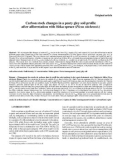 Báo cáo lâm nghiệp: Carbon stock changes in a peaty gley soil profile after afforestation with Sitka spruce (Picea sitchensis)