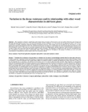 Báo cáo lâm nghiệp: Variation in the decay resistance and its relationship with other wood characteristics in old Scots pines