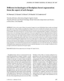 Báo cáo lâm nghiệp: Different technologies of floodplain forest regeneration from the aspect of soil changes