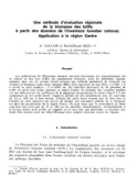 Báo cáo lâm nghiệp: Une méthode d'évaluation régionale de la biomasse des taillis à partir des données de l'Inventaire forestier national. Application à la région Centre