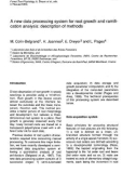 Báo cáo khoa học: A new data processing system for root growth and ramification analysis: description of methods