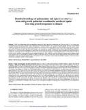 Báo cáo lâm nghiệp: Dendrochronology of pedunculate oak (Quercus robur L.) in an old-growth pollarded woodland in northern Spain: tree-ring growth responses to climate