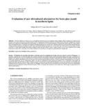 Báo cáo lâm nghiệp: Evaluation of new silvicultural alternatives for Scots pine stands in northern Spain