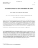 Báo cáo khoa học: Hydraulic architecture of trees: main concepts and results