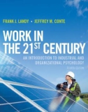 Ebook Work in the 21st century - An introduction to industrial and organizational psychology (4th 2dition): Part 1