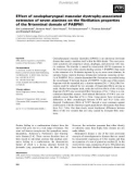 Báo cáo khoa học: Effect of oculopharyngeal muscular dystrophy-associated extension of seven alanines on the ﬁbrillation properties of the N-terminal domain of PABPN1