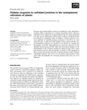 Báo cáo khoa học: Cellular response to unfolded proteins in the endoplasmic reticulum of plants