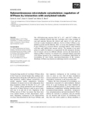 Báo cáo khoa học: Submembraneous microtubule cytoskeleton: regulation of ATPases by interaction with acetylated tubulin