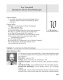 Ebook Contemporary clinical psychology (Second edition): Part 2