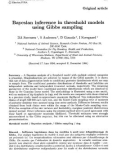 Báo cáo sinh học: Bayesian inference in threshold using Gibbs sampling DA Sorensen