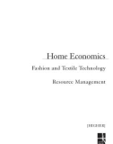 Home economics fashion and textile technology