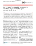 Báo cáo sinh học: On the use of cartographic projections in visualizing phylo-genetic tree space