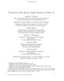 Báo cáo toán học: Properties of the Steiner Triple Systems of Order 19