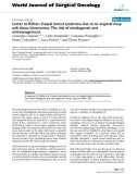 Báo cáo khoa học: Letter to Editor: Carpal tunnel syndrome due to an atypical deep soft tissue leiomyoma: The risk of misdiagnosis and mismanagement