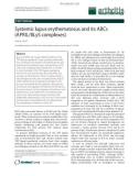 Báo cáo y học: Systemic lupus erythematosus and its ABCs (APRIL/BLyS complexes)