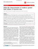 Báo cáo khoa học: Molecular characterisation of virulence graded field isolates of myxoma virus