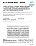 Báo cáo y học: Immune reconstitution inflammatory syndrome in association with HIV/AIDS and tuberculosis: Views over hidden possibilitie