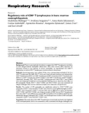 Báo cáo y học: Regulatory role of CD8+ T lymphocytes in bone marrow eosinophilopoiesis