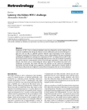 Báo cáo y học: Latency: the hidden HIV-1 challenge