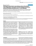 Báo cáo y học: Prolonged, granulocyte–macrophage colony-stimulating factor-dependent, neutrophil survival following rheumatoid synovial fibroblast activation by IL-17 and TNFalpha