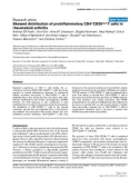 Báo cáo y học: Skewed distribution of proinflammatory CD4+CD28null T cells in rheumatoid arthritis