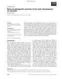 Báo cáo khoa học: Bone morphogenetic proteins in the early development of zebraﬁsh