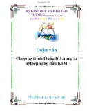 Luận văn: Chương trình Quản lý Lương xí nghiệp xăng dầu K131